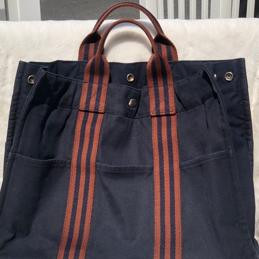 Hermès Fourre-Tout Fabric Tote Bag